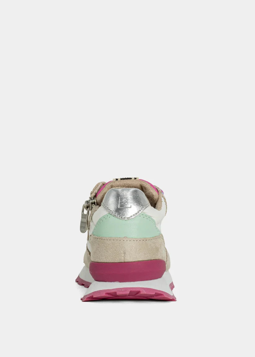 Magenta Phoebe Mini Sneakers