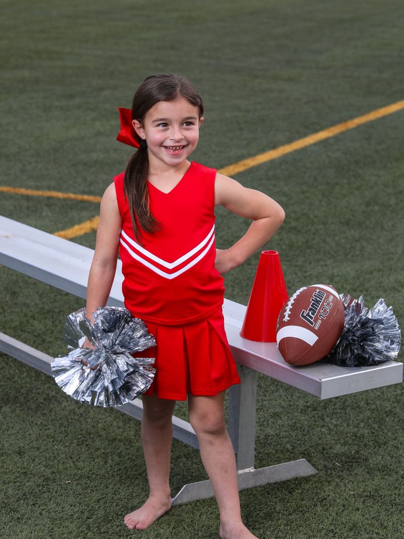 Cheer Uniform SET, Red