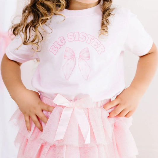 Big Sister Bow Tee