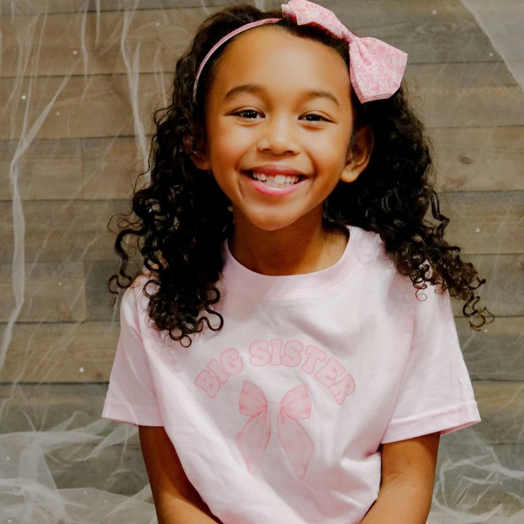 Big Sister Bow Tee