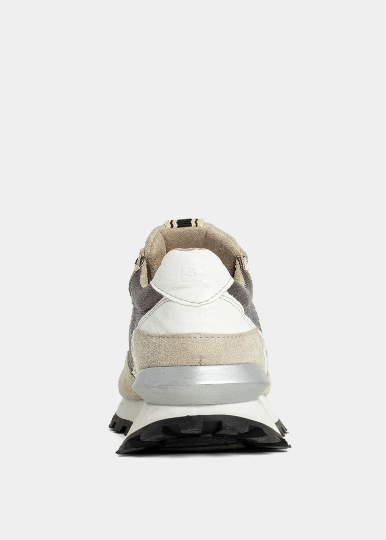 Phoebe Kid Mini Pewter Sneakers