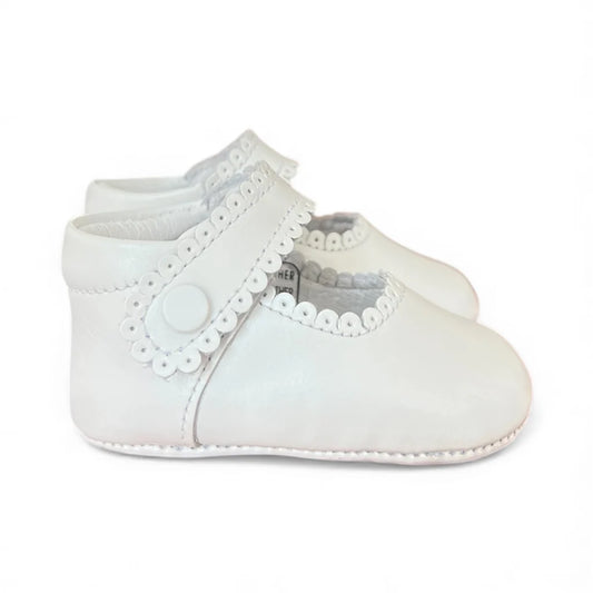 Sophia Baby Shoe, White