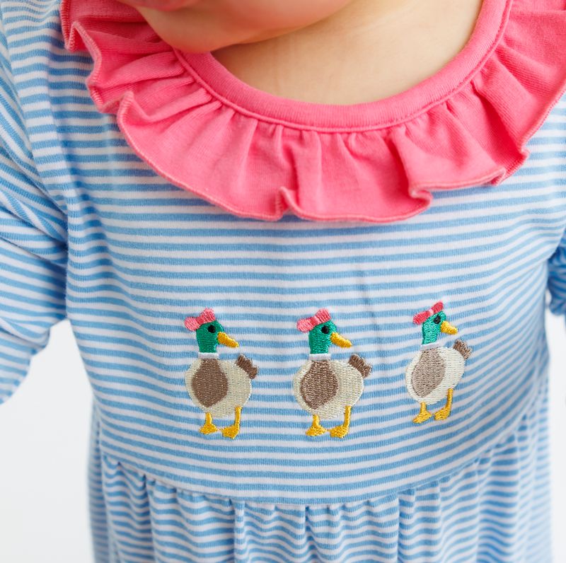 Romper, Mallard Ruffle