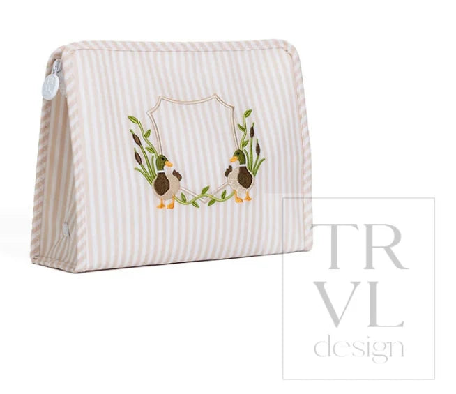 Roadie Medium Zip Pouch-Duck Sand