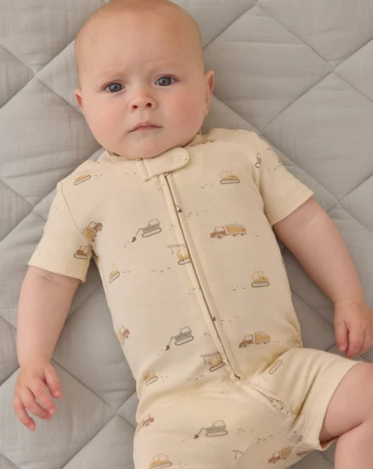 ZIP SHORT SLEEVE SLEEPER CONSTRUCTION TRUCKS