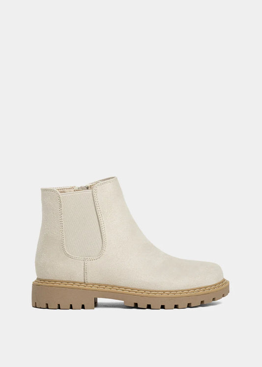 Light Grey Suede Zophie Mini