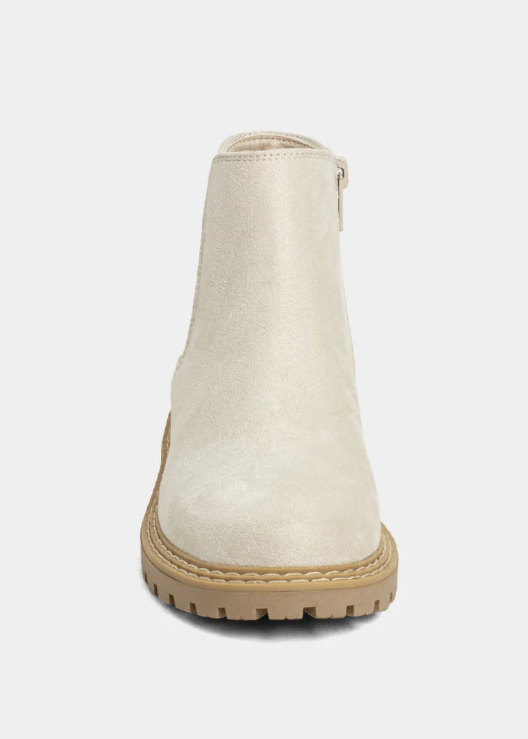 Light Grey Suede Zophie Mini