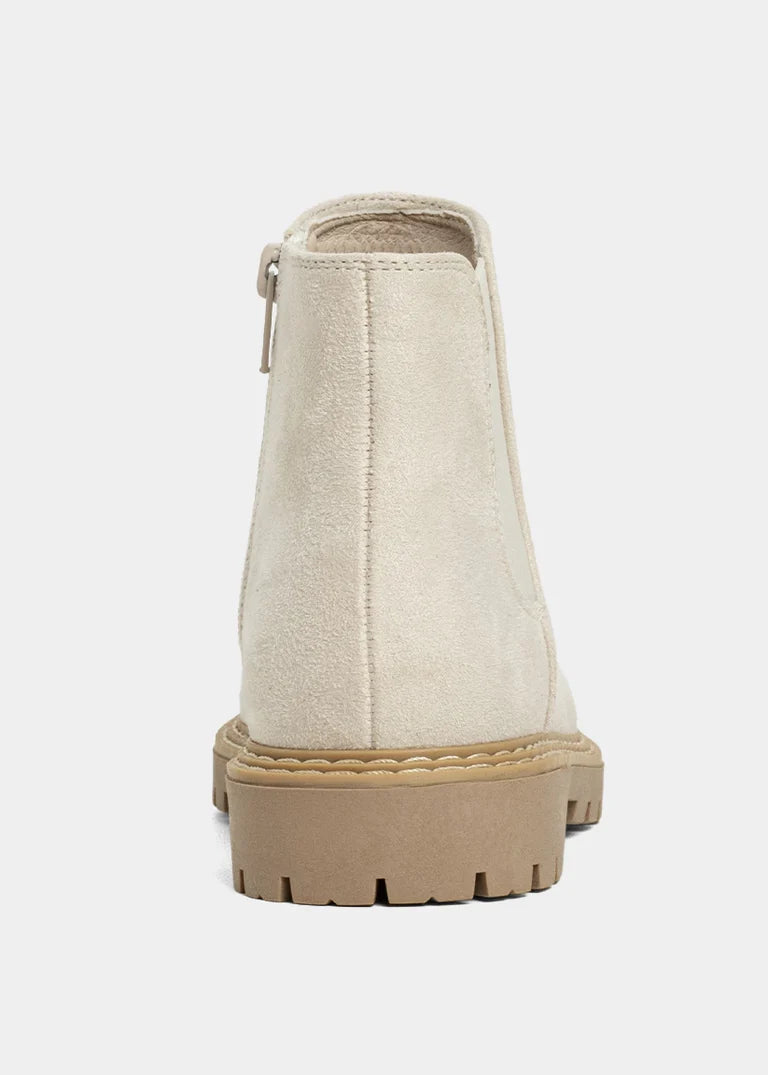Light Grey Suede Zophie Mini