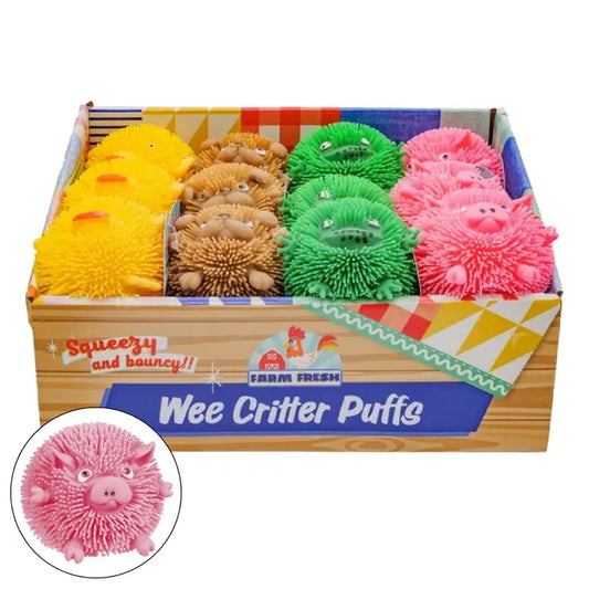 Wee Critter Puff, Fuzzy Squishy