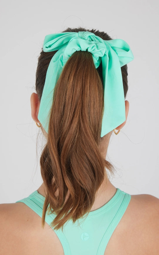 Ice Green Racerback Tank, Pleated Skort and Scrunchie SET