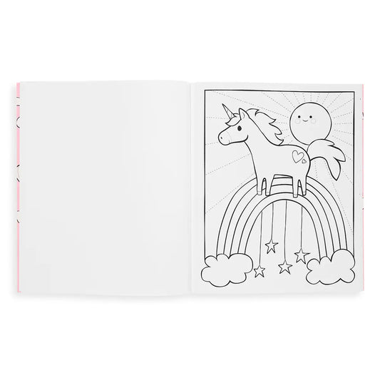 Color In Book, Enchanting Unicorn