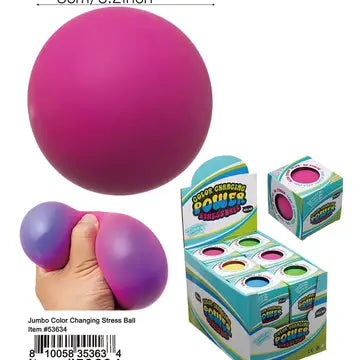 Jumbo Color Changing Stress Ball