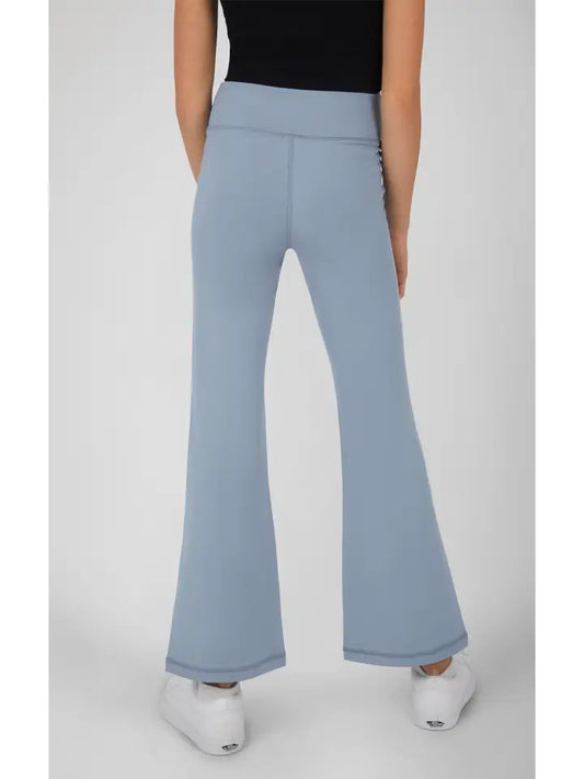 Ashley Blue Crossover Flare Pants