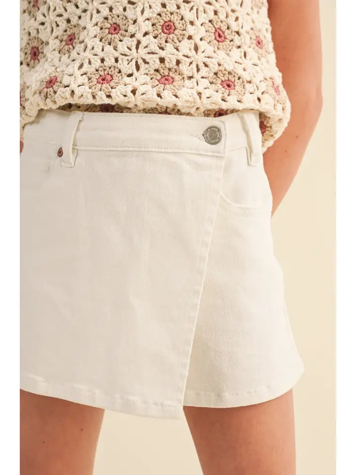 Ivory Skort
