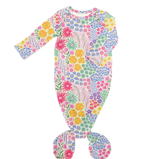 Knotted Gown , Flower Fields