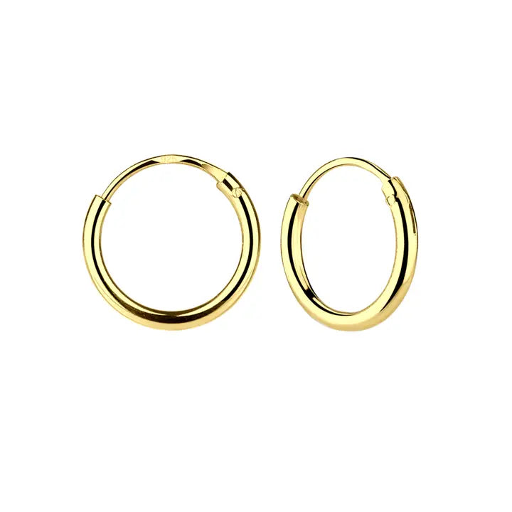 14K Endless Hoops- Children