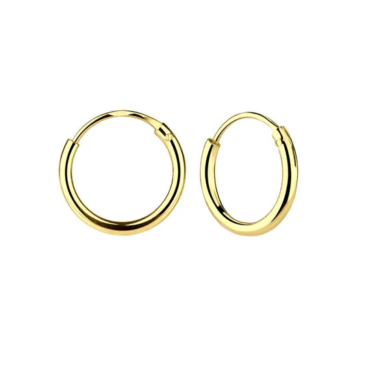 14K Endless Hoops- Children