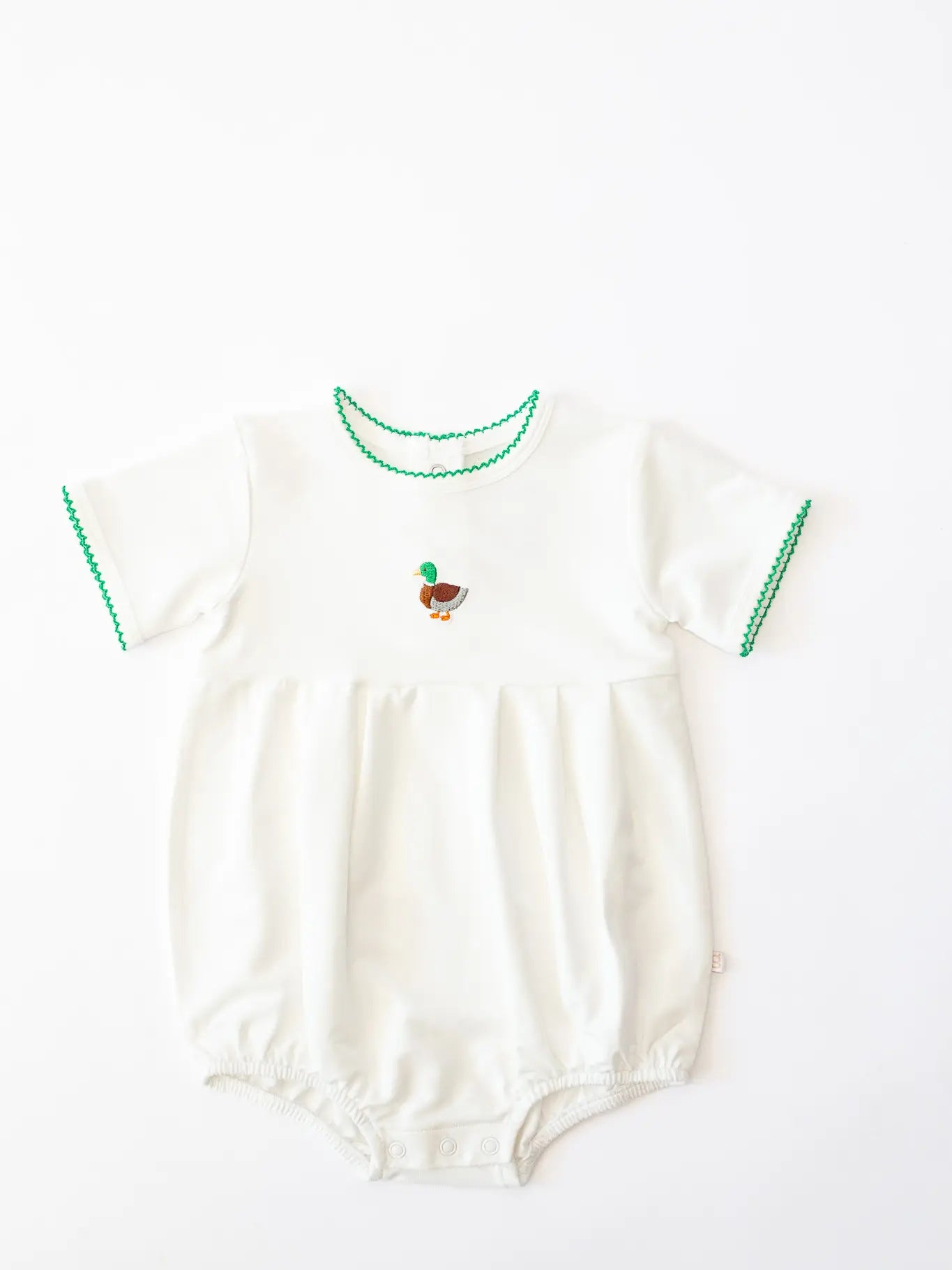 Embroidered Bubble, Mallard Duck