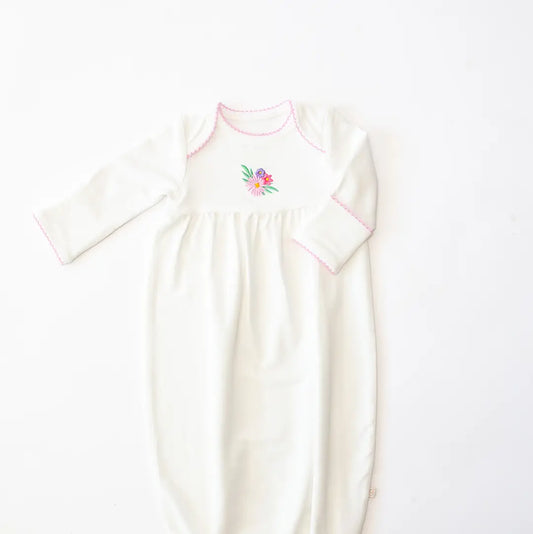 Embroidered Gown, Flower Fields