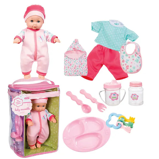 12 Piece Doll Playset