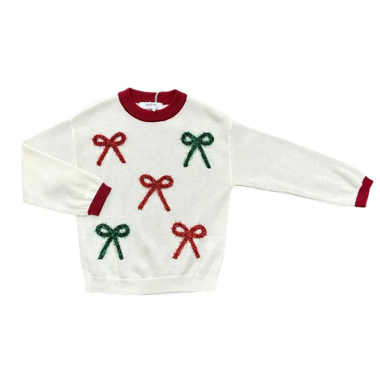 Christmas Bow Sweater