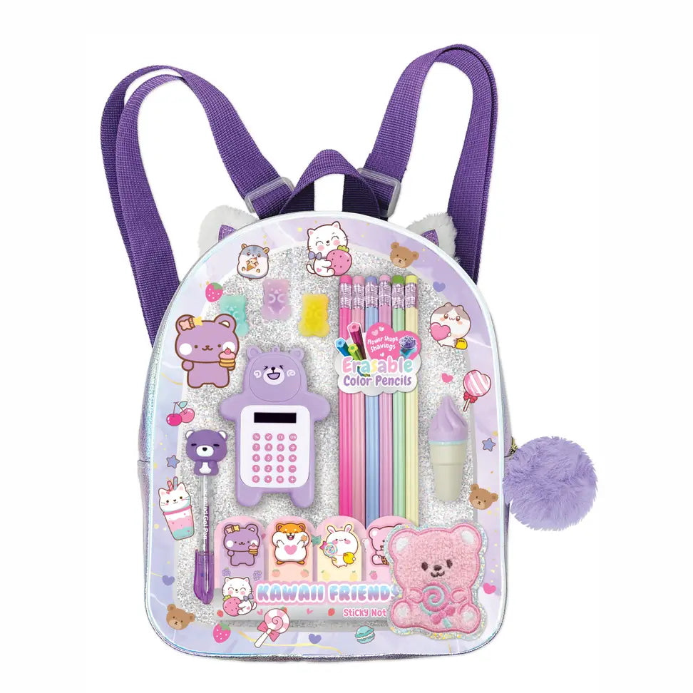 Writing Stash Mini Backpack, Critters