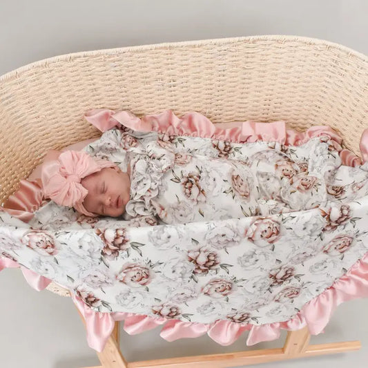 Floral Dreams Plush Blanket