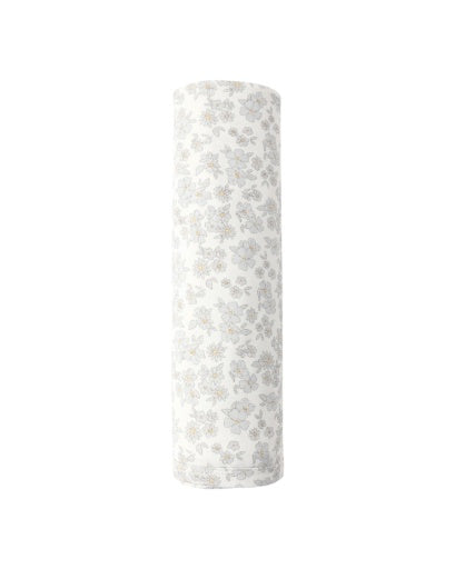 BAMBOO SWADDLE BLUE FLORAL