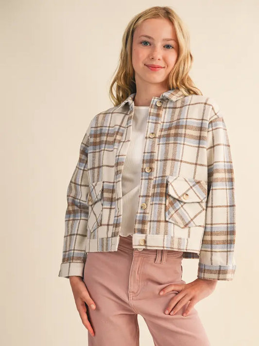 Plaid Short Shacket