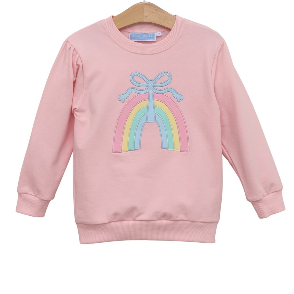 French Terry Pullover, Rainbow