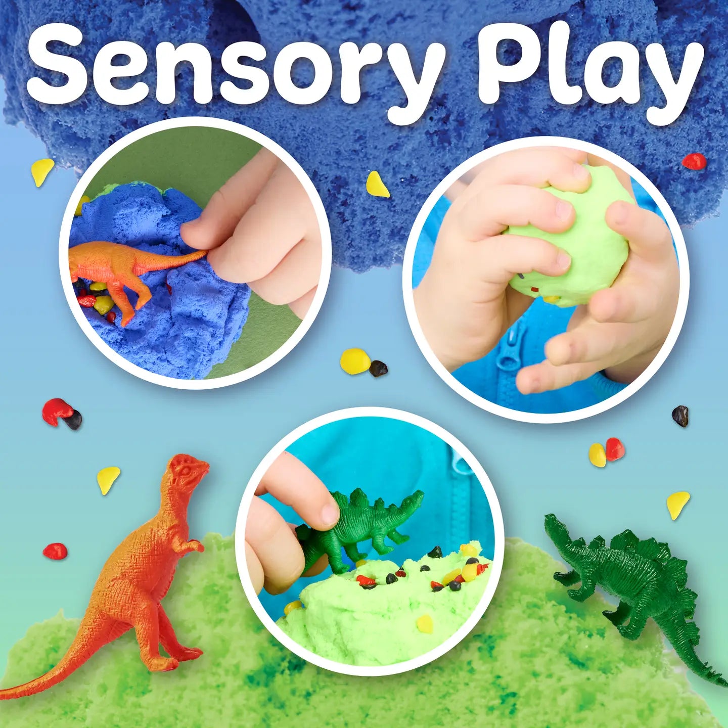 Sensory Mini Play Kit Jar, Dinosaur