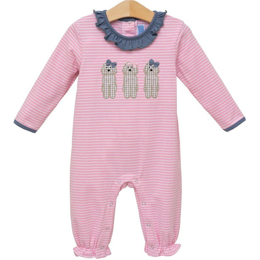 Dog Ruffle Romper