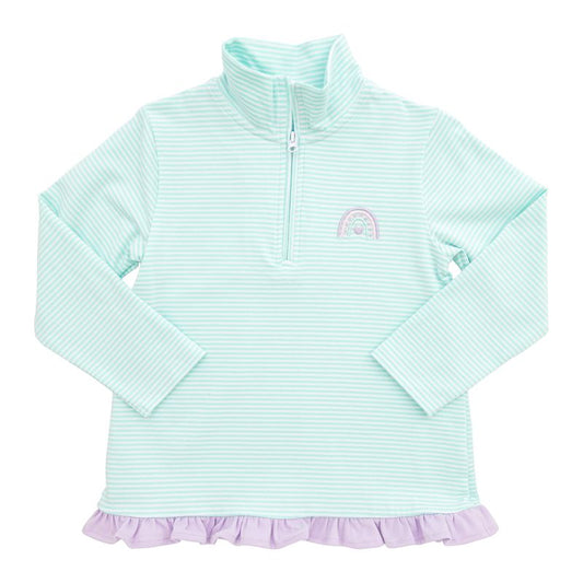 1/4 Zip Pullover, Rainbow