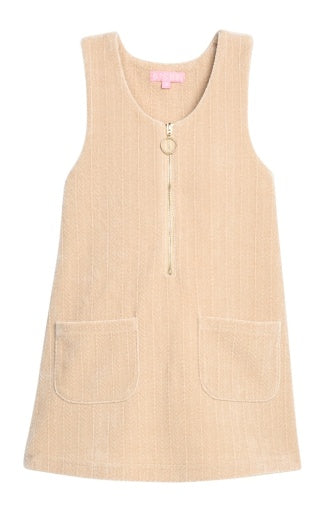 Retro Jumper - Stone Herringbone Corduroy, Stone Herringbone Corduroy
