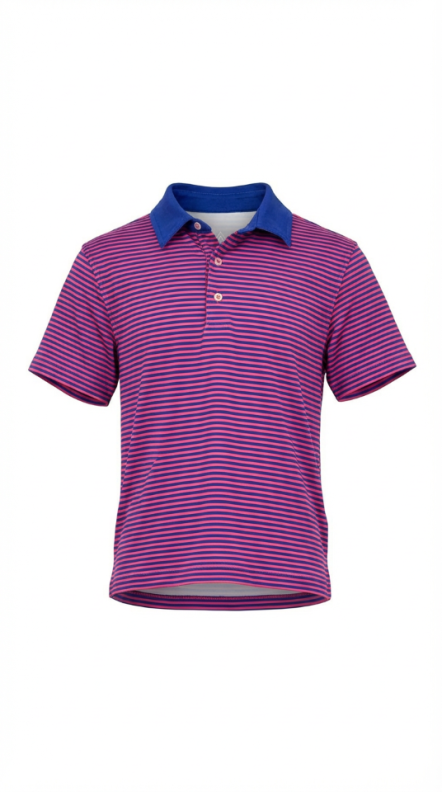 Waterbound Polo, Blue/Coral
