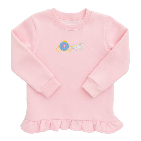 Ruffle Carriage Pullover