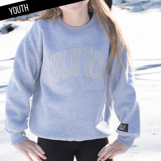 Lulu Mac Pullover , Light Grey