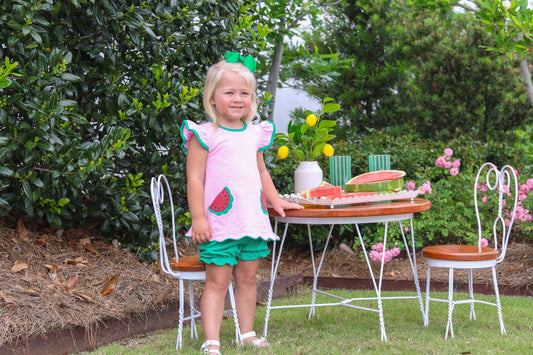 One In A Melon Bloomer Set